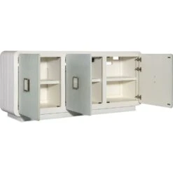 Melange Atlantis Entertainment Credenza - Whites/Creams/Beiges -France and Son Store ofm9qoz4lypti5i97gdy