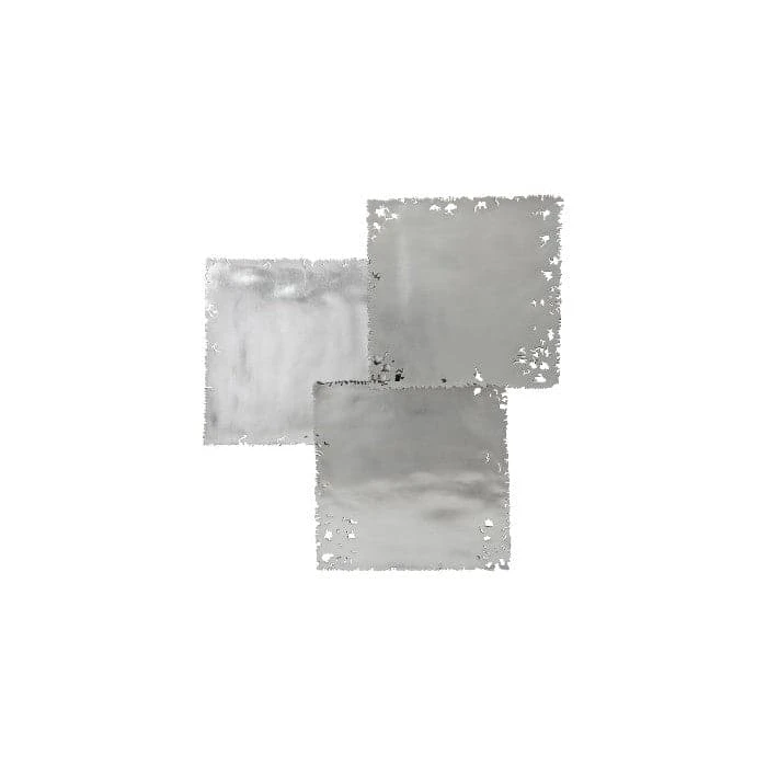 Invigorated Square Wall Tile - Set Of 3 3 Invigorated Square Wall Tile - Set Of 3