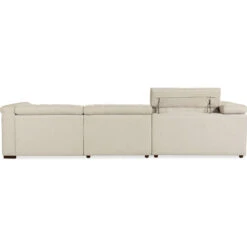 Vanguard Deux 5 Seat Sectional With Four Power Recliners And Six Power Headrests - Beige -France and Son Store puwtsev5bgopsb3dlvbp e5a9e27d 1a10 4109 9001 60e861326afb