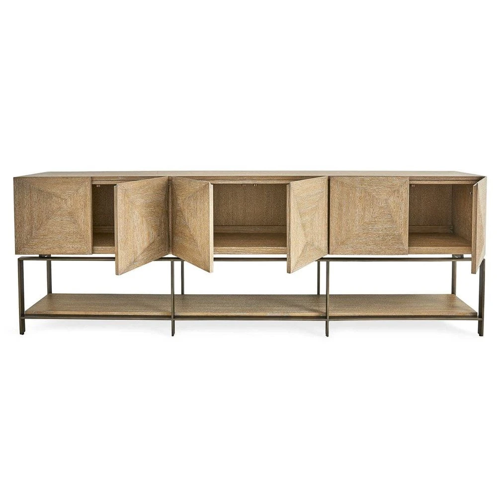 Jacquetta 6 Door Cabinet 5 Jacquetta 6 Door Cabinet - Image 3