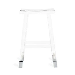 Ezra Counter Stool - Clear -France and Son Store reva counter stool nickel 145116 7736a15e 40c9 4d5f 9059 c4e4eb1cc81b 1