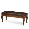 Old World Leather Storage Bench - Brown -France and Son Store s b970a872 6b33 44db 85c0 0534261d36db