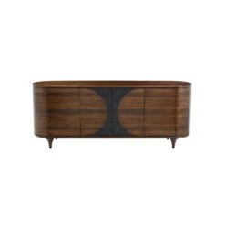 Hearthside Credenza - Brown, Black