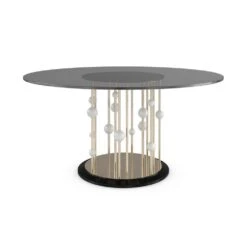 Trajectory 60" Round Dining Table