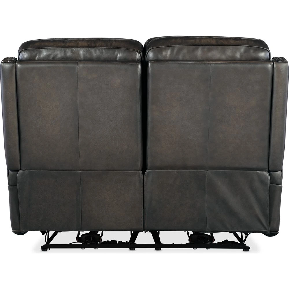 Hamilton Power Loveseat With Power Headrest - Grey 4 Hamilton Power Loveseat With Power Headrest - Grey - Image 2