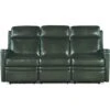 Hamilton Power Sofa With Power Headrest - Green -France and Son Store ss116 phz3 029 straight silo 6485ba44 2e8b 4aee 8d96 788ff99286f1