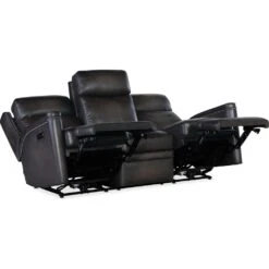 Hamilton Power Sofa With Power Headrest - Grey -France and Son Store ss116 phz3 095 full open silo 5a343b20 eb57 4767 8ef1 350392507d03