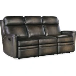 Hamilton Power Sofa With Power Headrest - Grey