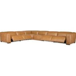 Fresco 6 Seat Sectional 4-Power Recline & Power Headrest - Brown 11 Fresco 6 Seat Sectional 4-Power Recline & Power Headrest - Brown -France and Son Store ss404 6pc4 080 open silo 2b53a15c b109 4618 b233 7f322f90ee23