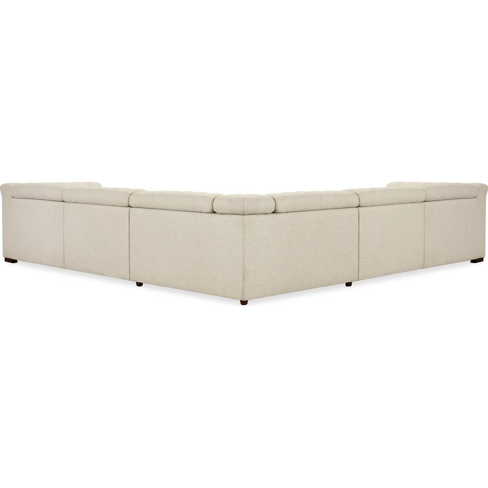 Savion Deux 5 Seat Sectional With Four Power Recliners And Six Power Headrests - Beige 5 Savion Deux 5 Seat Sectional With Four Power Recliners And Six Power Headrests - Beige - Image 3