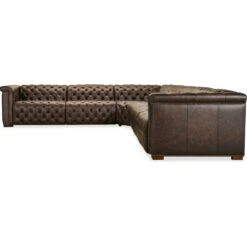 Savion Deux 6 Seat Sectional With Three Power Recliners And Seven Power Headrests - Brown 10 Savion Deux 6 Seat Sectional With Three Power Recliners And Seven Power Headrests - Brown -France and Son Store ss435 6pc3 089 side silo 36a433c0 fe44 48fe 86c6 1b36c6ffab74