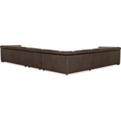 Savion Deux 6 Seat Sectional With Four Power Recliners And Seven Power Headrests - Brown -France and Son Store ss435 6pc4 089 back silo 0e000d2c fb5f 48b3 b1b0 c21761de3ad5
