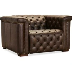 Savion Deux Power Recliner With Power Headrest - Brown