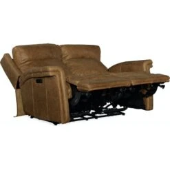 Poise Power Recliner Loveseat W/ Power Headrest -France and Son Store ss468 p2 088 open silo3