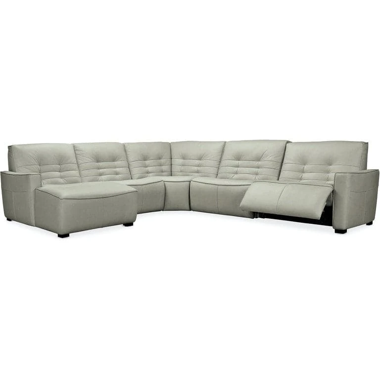 Reaux 5 - Piece Chaise Sectional With 2 Power Recliners 4 Reaux 5 - Piece Chaise Sectional With 2 Power Recliners - Image 2
