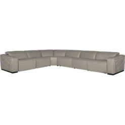 Opal Sectional With Power Recliners & Power Headrest