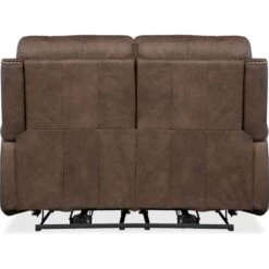 Duncan Power Loveseat With Power Headrest & Lumbar - Dark Brown -France and Son Store ss635 phzl2 088 back silo 8a7a7ed8 6c82 464c 8dd0 9640dfb673a8