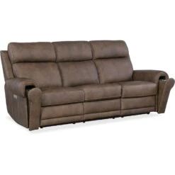 Duncan Power Sofa With Power Headrest & Lumbar - Dark Brown -France and Son Store ss635 phzl3 088 open silo1 fb347df4 a5a7 4ce9 b022 6d6104027eb8