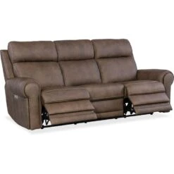 Duncan Power Sofa With Power Headrest & Lumbar - Dark Brown -France and Son Store ss635 phzl3 088 open silo 61412edd 594f 499d b047 5824a82f92f7