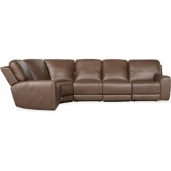 Torres 5 Piece Sectional With Power Recline & Power Headrest (Configuration 1) - Brown 10 Torres 5 Piece Sectional With Power Recline & Power Headrest (Configuration 1) - Brown -France and Son Store ss640 5pc2 088 side silo 70d5e68c 93d3 4207 b549 017d31ff3060