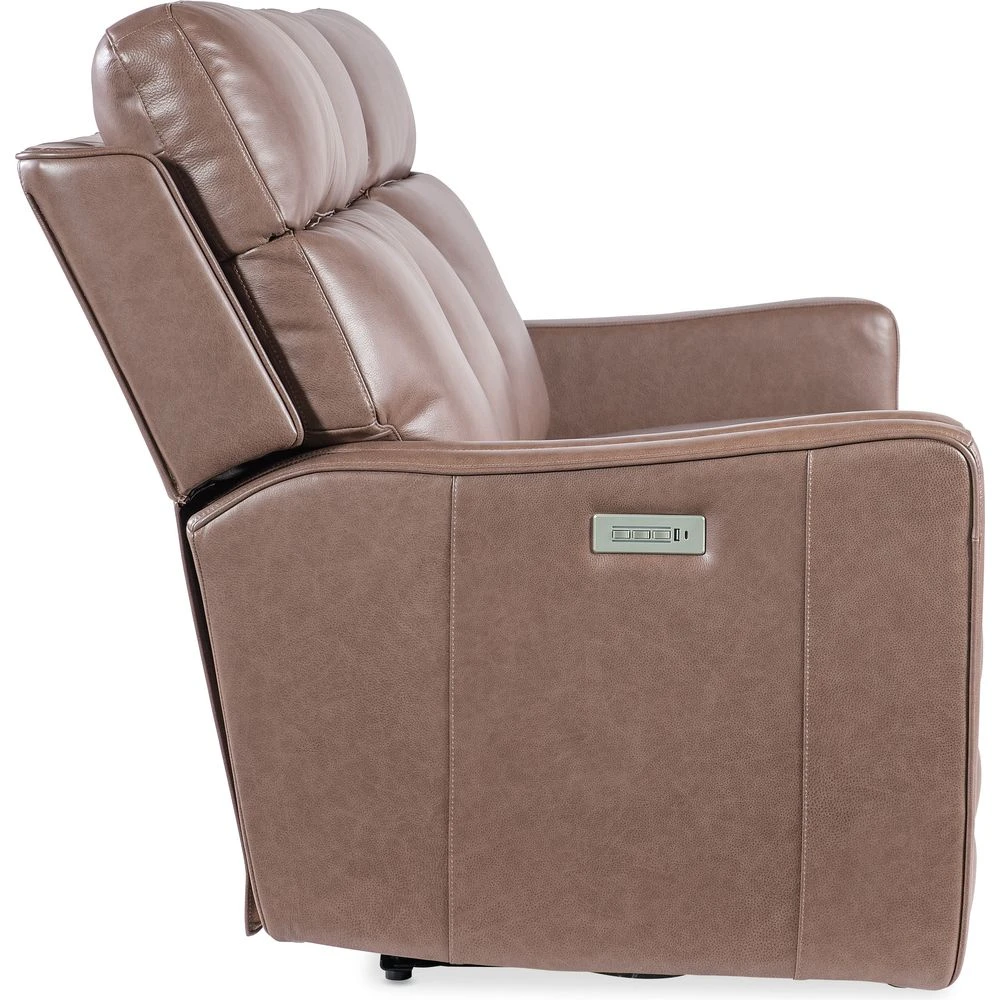 Twain Zero Gravity Power Sofa W/Power Headrest And Lumbar - Brown 4 Twain Zero Gravity Power Sofa W/Power Headrest And Lumbar - Brown - Image 2
