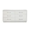 Cassius 6 Drawer Chest - White -France and Son Store taylor 6 drawer chest white 188134 2