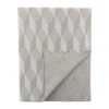 San Diego Diamond Knit Throw In Taupe -France and Son Store tf tho 21 1b