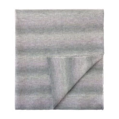 Mica Ombre Knit Throw In Gray