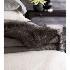 Nereida Faux Fur Throw -France and Son Store tho 444 5b