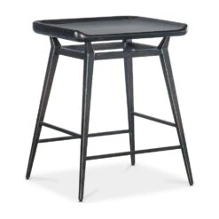 Solace Counter Stool - Dark Wood