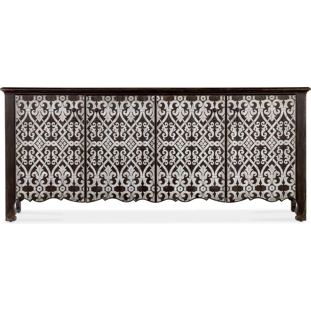 Americana Entertainment Credenza - Blacks 6 Americana Entertainment Credenza - Blacks - Image 4