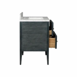 Santos 28" Vintage Navy Vanity With Rectangular Undermount Sink -France and Son Store xdsmnmcuabc08zbtuljv