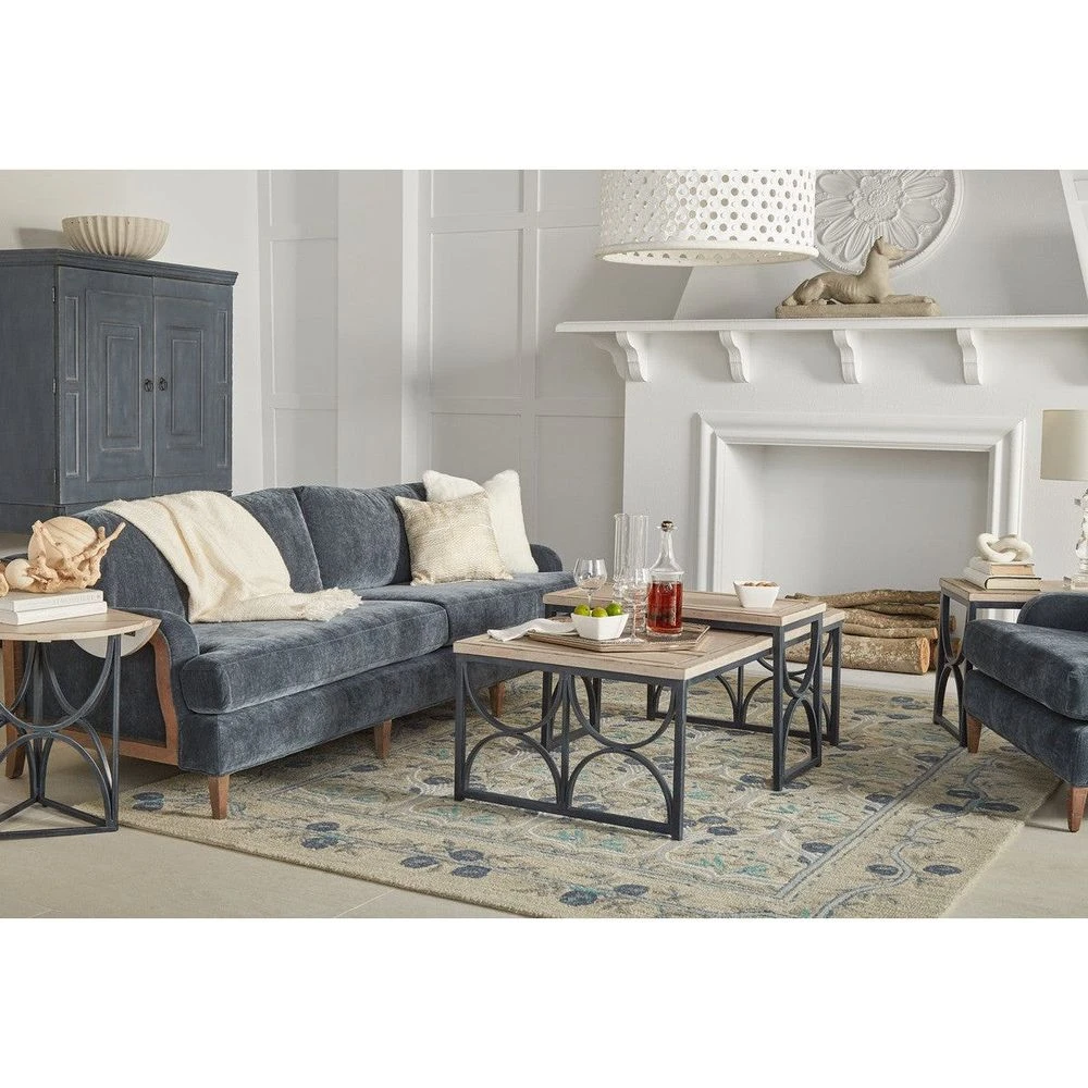 Alcove Secretary - Blue 5 Alcove Secretary - Blue - Image 3